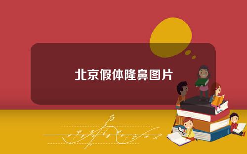 北京假体隆鼻图片