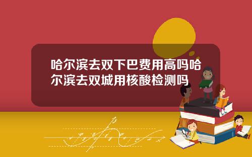 哈尔滨去双下巴费用高吗哈尔滨去双城用核酸检测吗