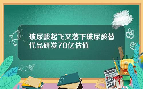 玻尿酸起飞又落下玻尿酸替代品研发70亿估值
