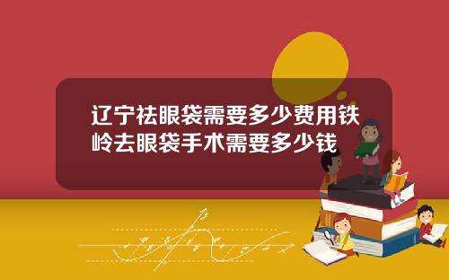 辽宁祛眼袋需要多少费用铁岭去眼袋手术需要多少钱